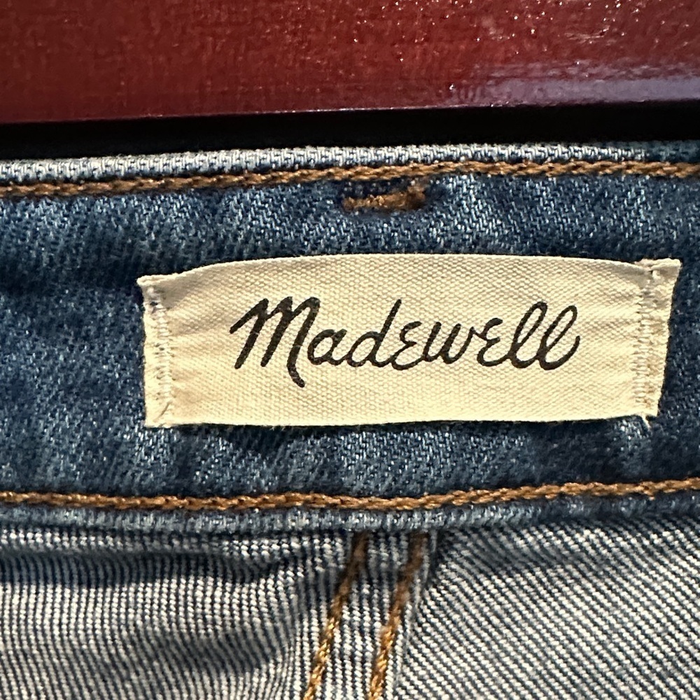 Madewell Indigo Straight Leg Jeans - Picture 2 of 4